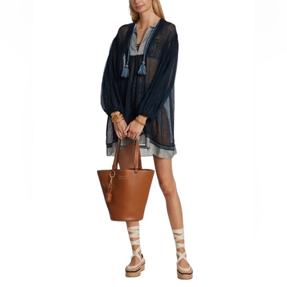 Ulla Johson Mandira Sheer Coverup Sundress ✨ - Picture 6 of 12